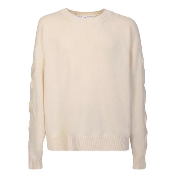 

Свитер beige cotton sweater Off-White, мультиколор