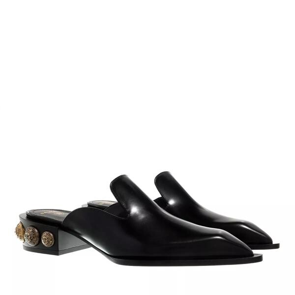 

Туфли mule coin glossy leather Balmain, черный