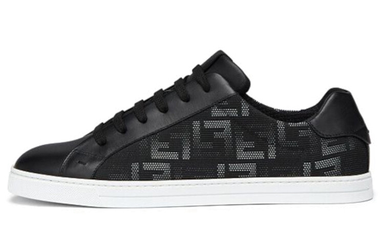 

Кроссовки FENDI Monogram черные