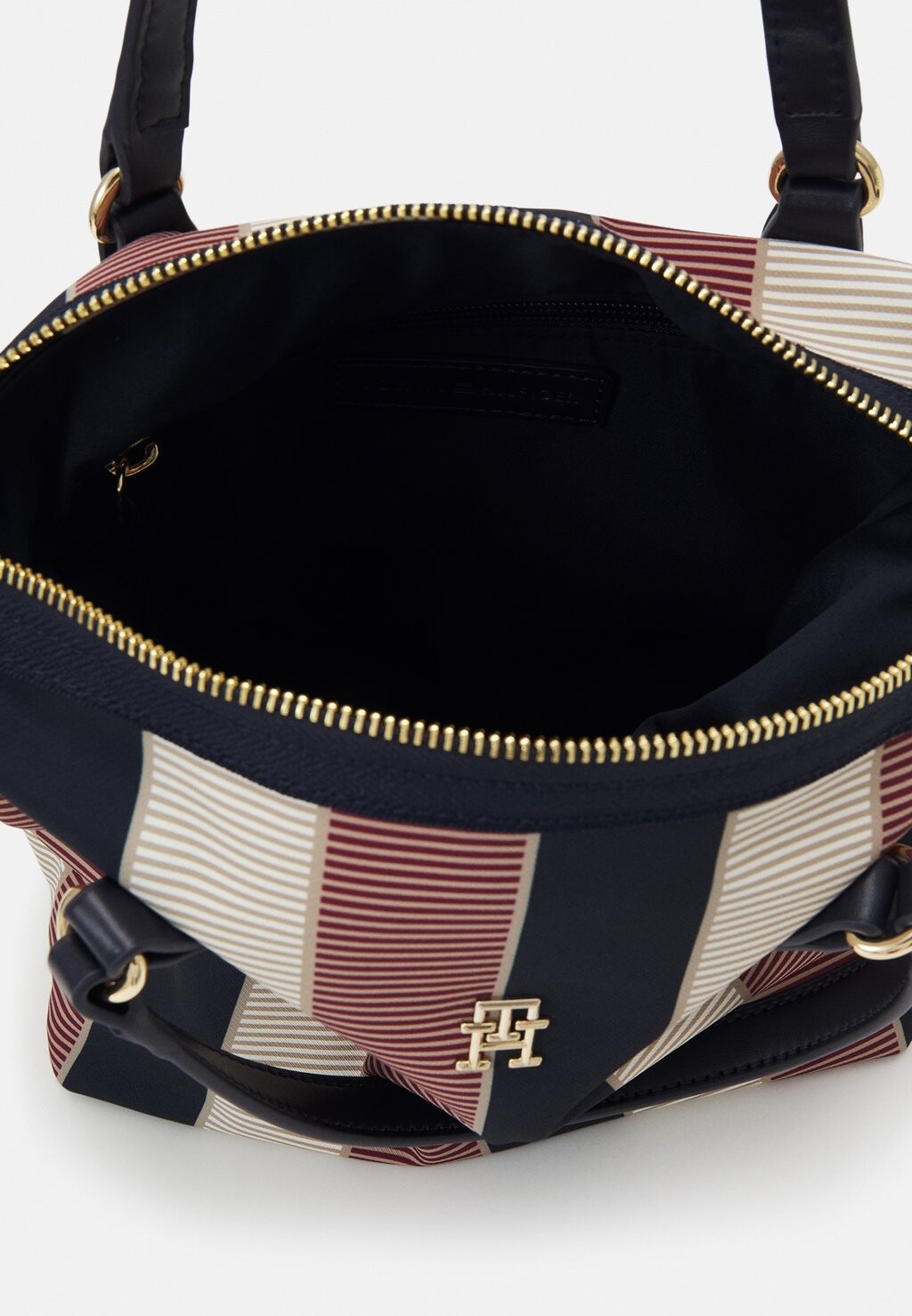 

Сумочка POPPY SMALL TOTE STRIPE Tommy Hilfiger, бежевый