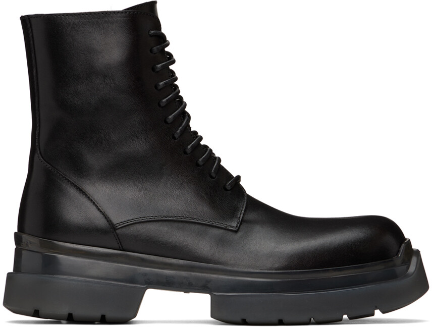 

Черные ботинки Ann Demeulemeester Koos, Черный