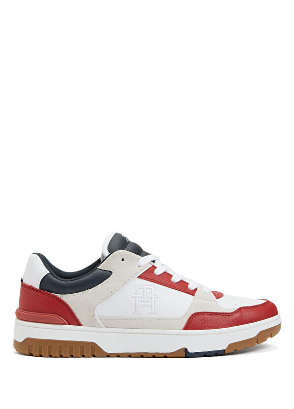 

Мужские кожаные кроссовки Basket Street Block Tommy Hilfiger, красный