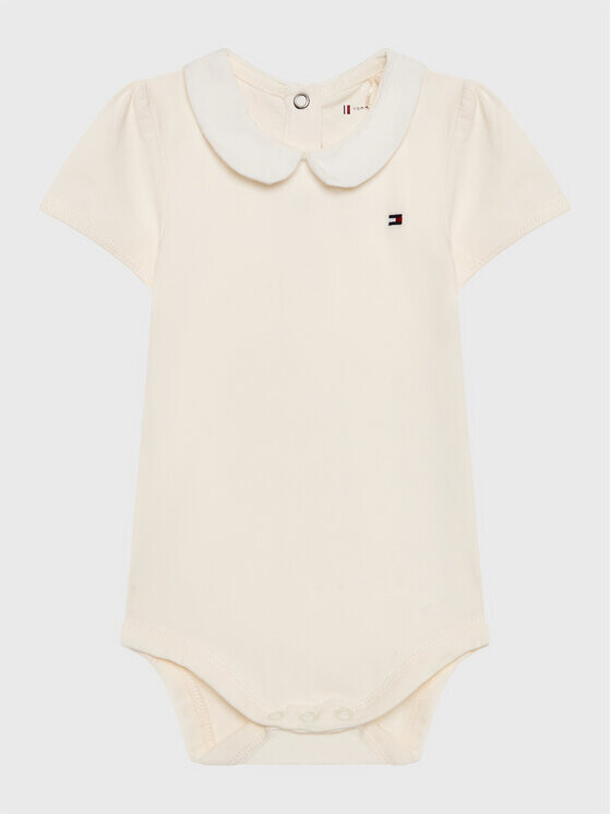 

Детское боди стандартного кроя Tommy Hilfiger, белый