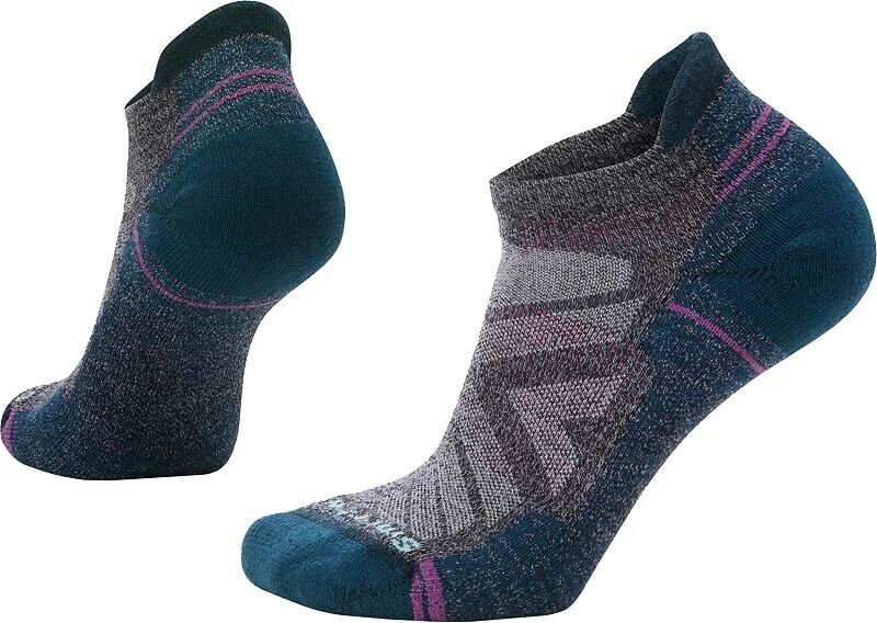 

Женские легкие носки до щиколотки с мягкой подушкой Smartwool для походов, серый