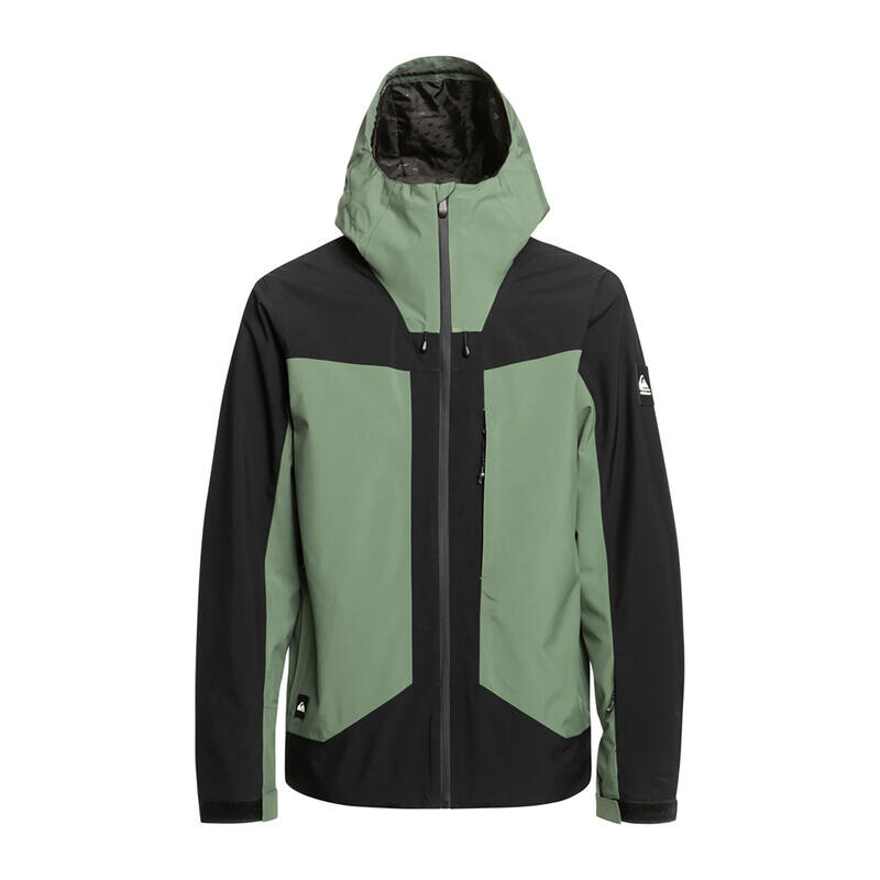 

Мужская куртка Quiksilver, цвет black/green
