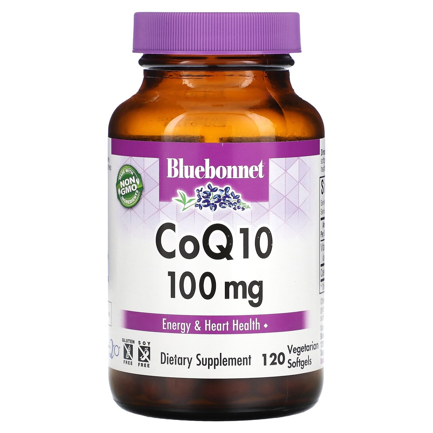 

CoQ10, 100 мг, 120 желатиновых капсул, Bluebonnet Nutrition