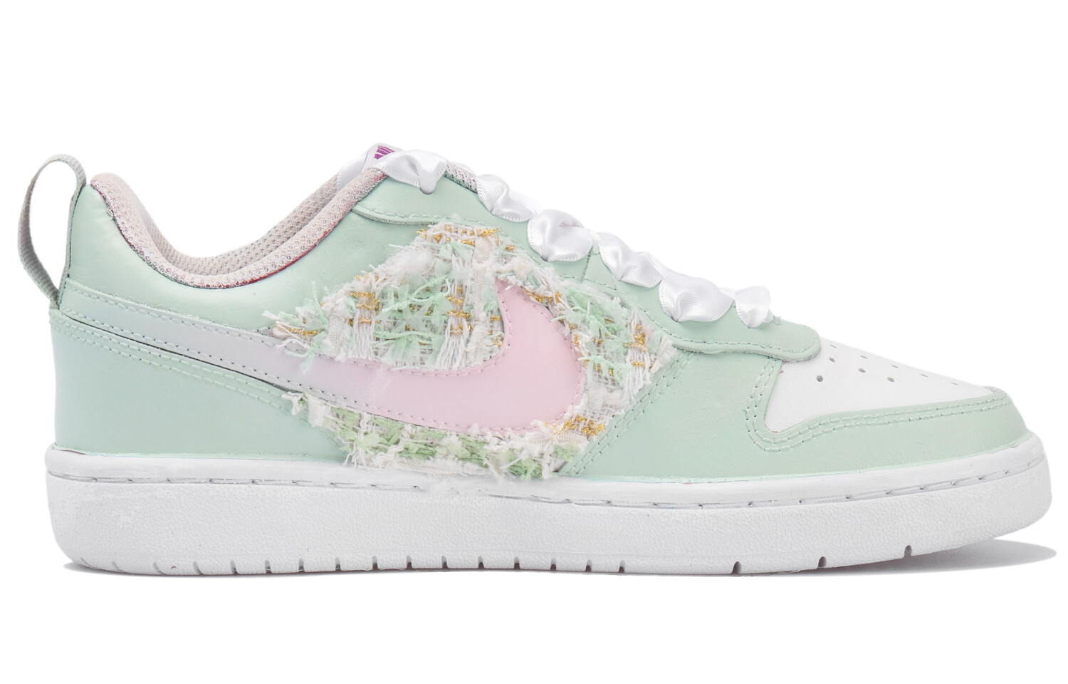 

Женские кроссовки для скейтбординга Nike Court Borough Low, White/Green