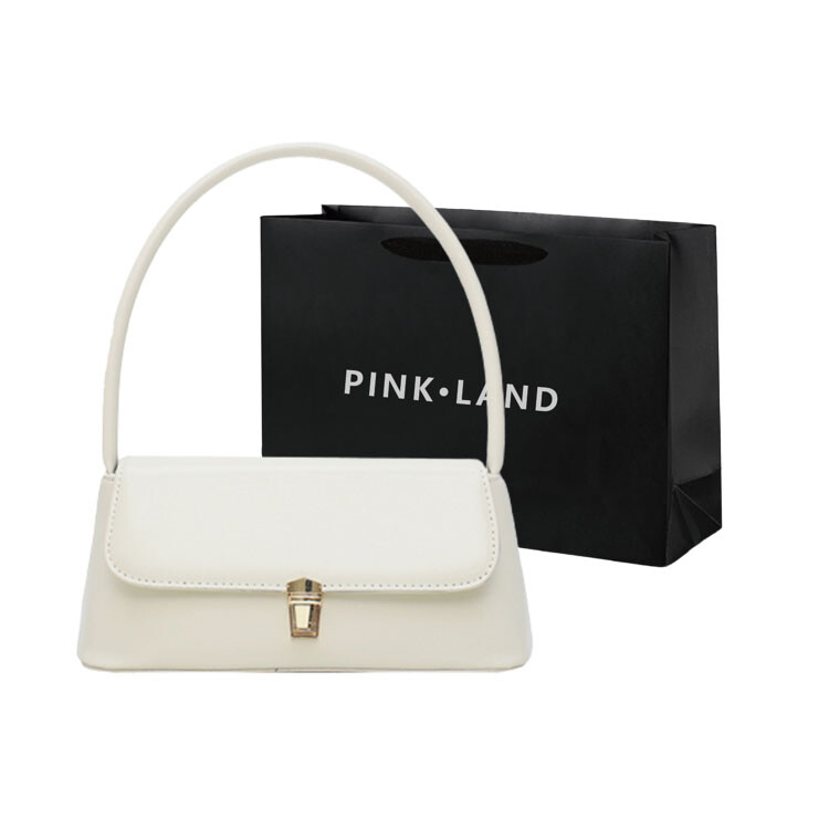 

Женская сумка Pink·Land, (Темперамент) красный + черный подарочный пакет