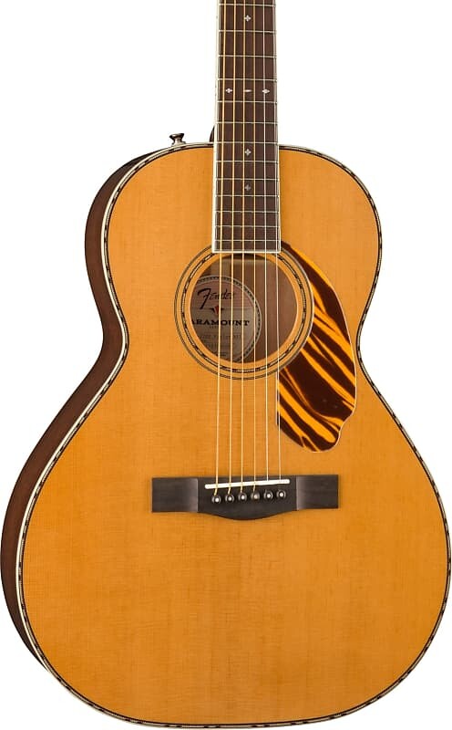 

Акустическая гитара Fender Paramount PS-220E Solid Wood A/E Parlor Guitar, Natural w/ Hard Case