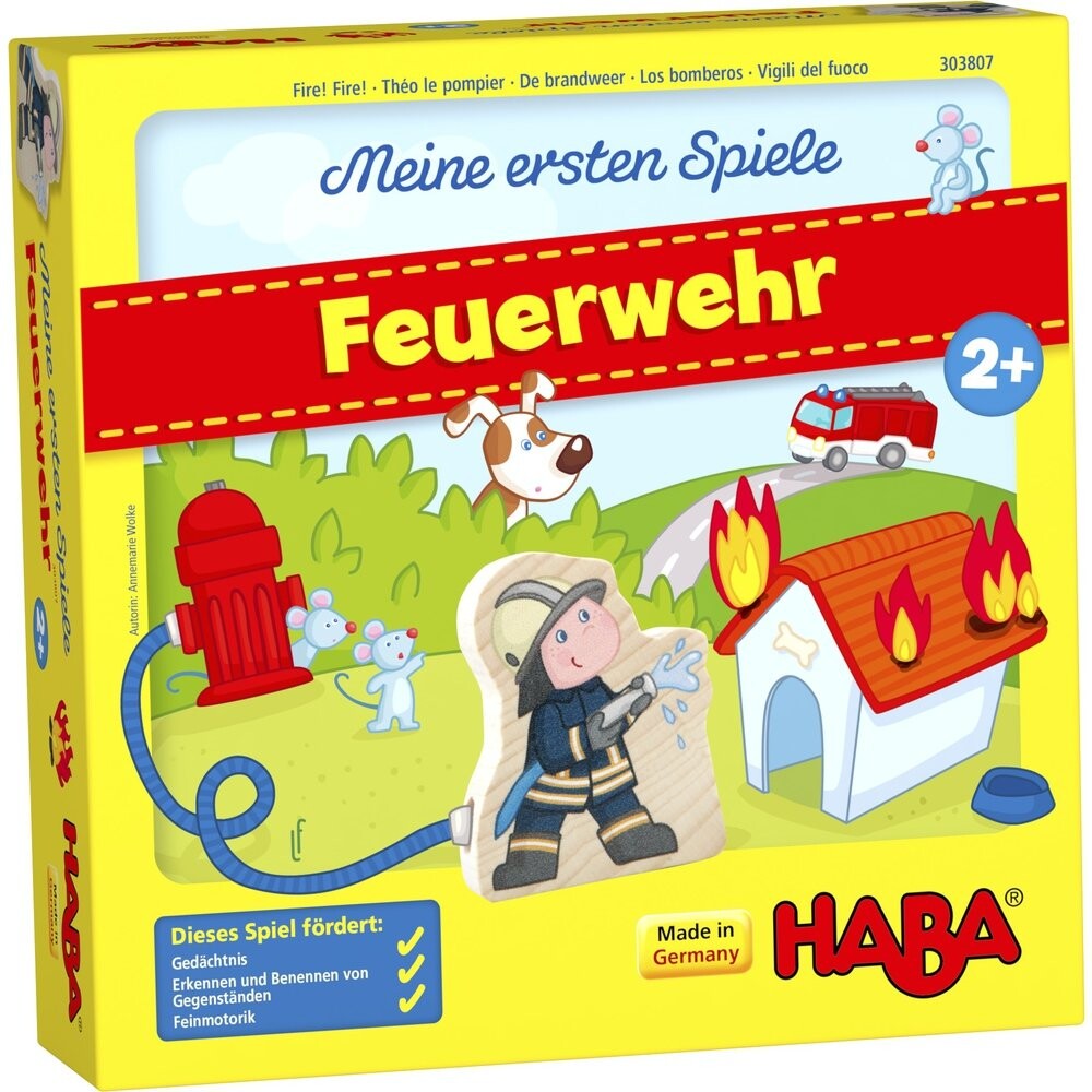 

My First - Fire Department, семейная игра, Haba