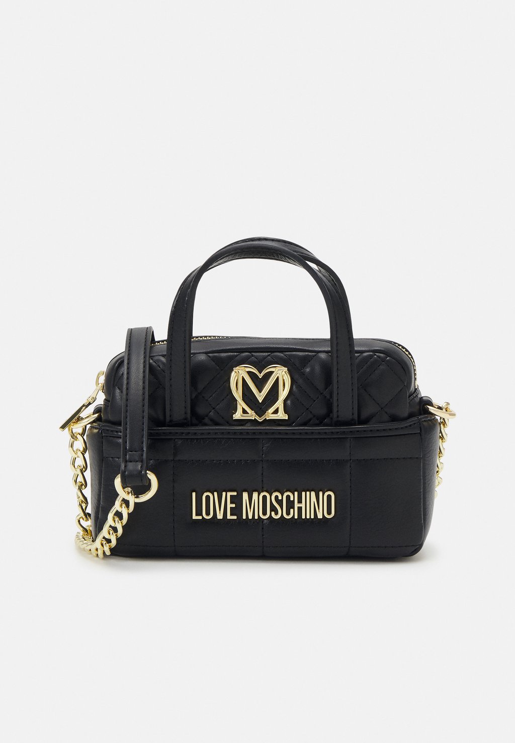 Сумочка Bag In Bag Love Moschino, черный цена и фото