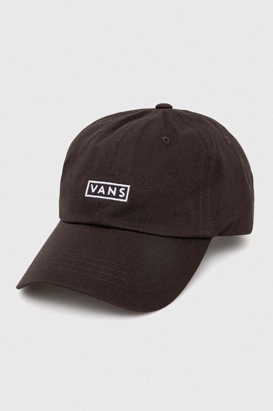 

Хлопковая бейсболка Vans, коричневый