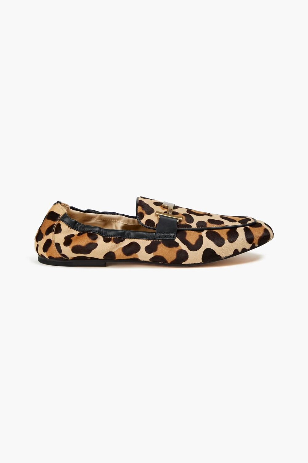 

Лоферы Double T из телячьей шерсти с леопардовым принтом Tod'S, цвет Animal print
