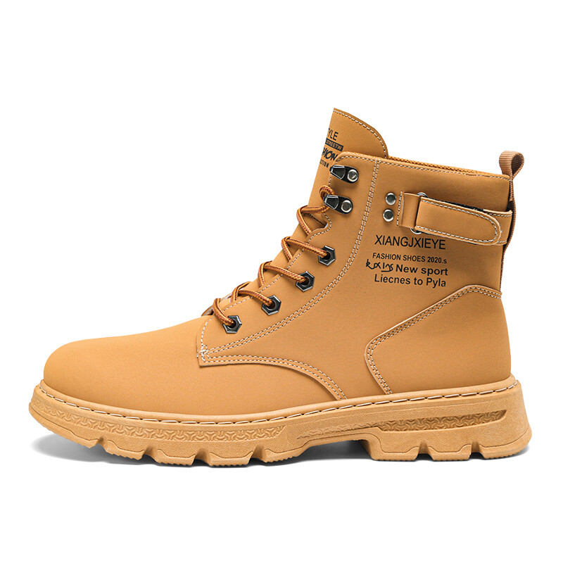 

Мужские ботинки Cahhrrn X Martin Boot Men Beige City Camel