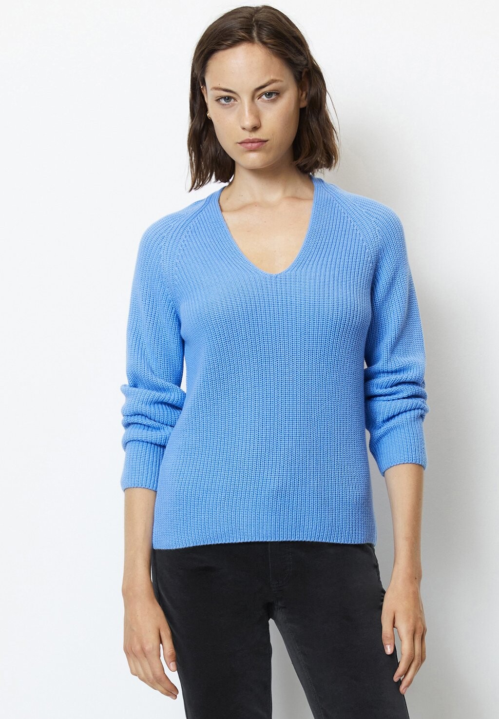 

Джемпер Marc O'Polo LONGSLEEVE V NECK, цвет nordic sky