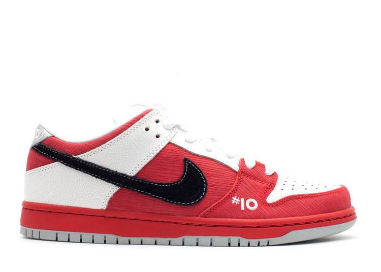 Кроссовки Nike DUNK LOW PREMIUM SB 'ROLLER DERBY', красный