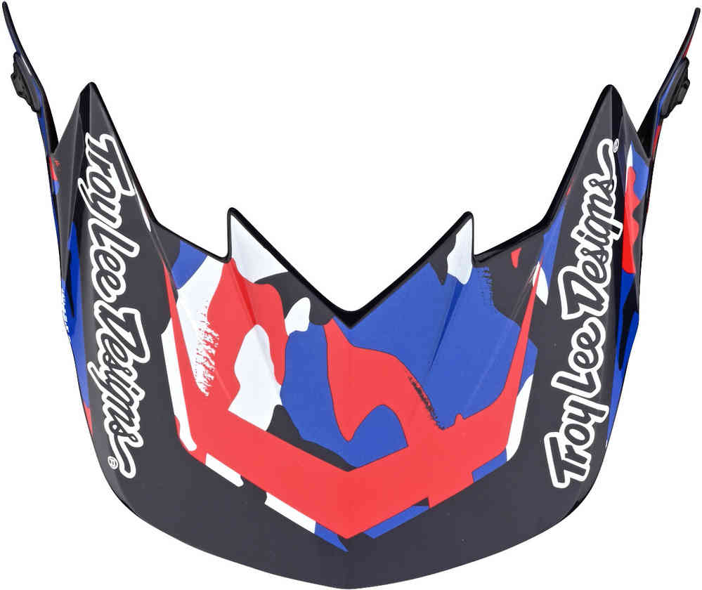 Камуфляжный шлем One & Done GP Overload с козырьком Troy Lee Designs пик troy lee designs gp overload для шлема сине белый
