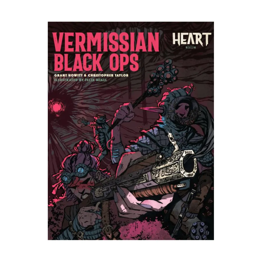 

Heart - Vermissian Black Ops, Role Playing Games (Rowan, Rook & Decard), мягкая обложка