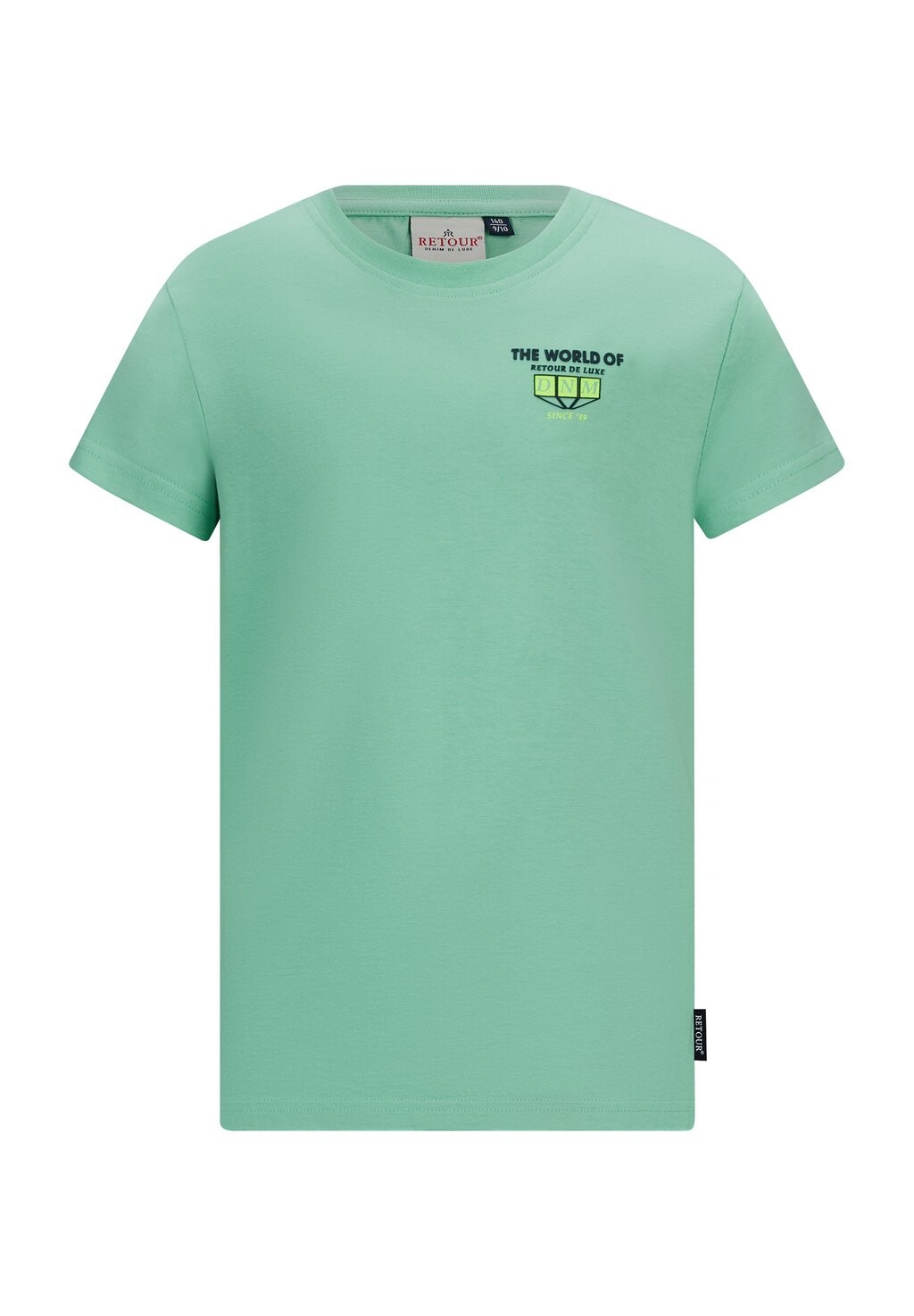 

Футболка с принтом ZEB Retour Jeans, цвет mint green