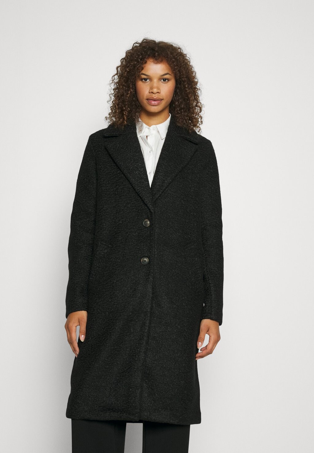 

Классическое пальто VMANNY LONG COAT Vero Moda Tall, черный