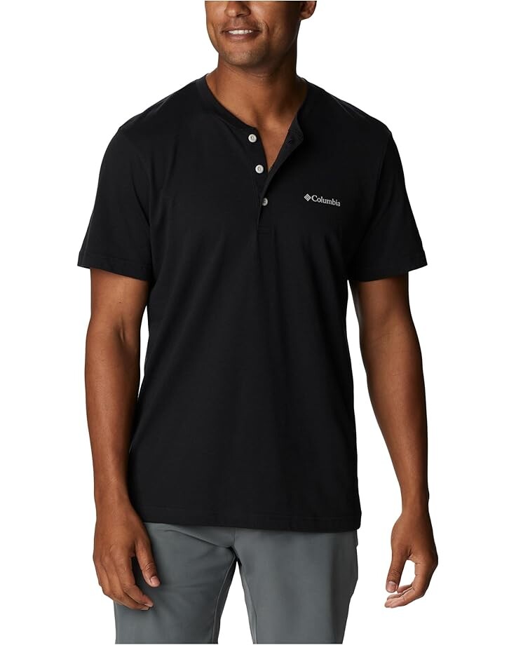 

Футболка Columbia Thistletown Hills Henley, черный