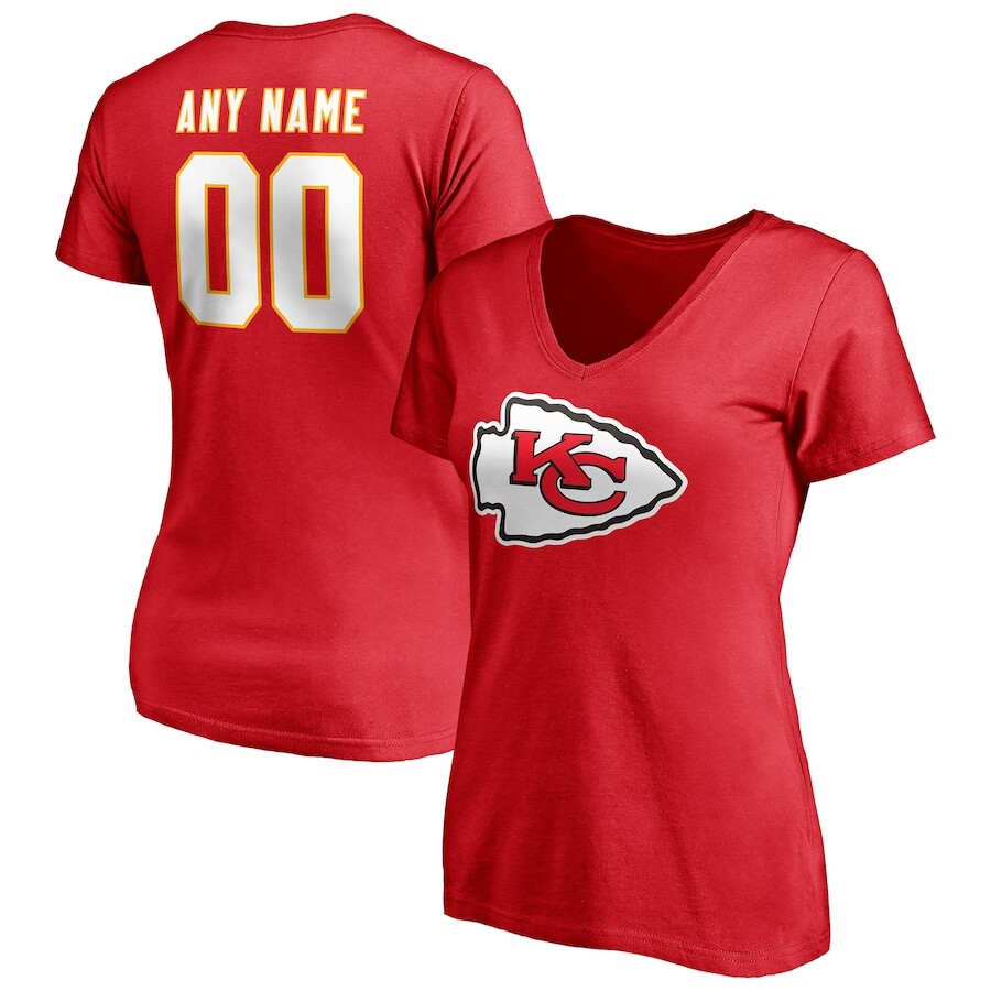 

Футболка с коротким рукавом Fanatics Branded Kansas City Chiefs, красный
