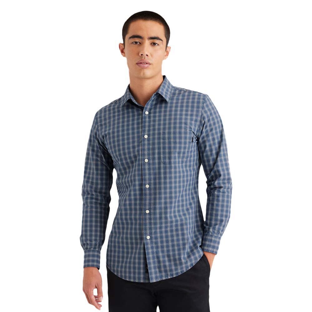 

Рубашка с длинным рукавом Dockers Slim Original, серый
