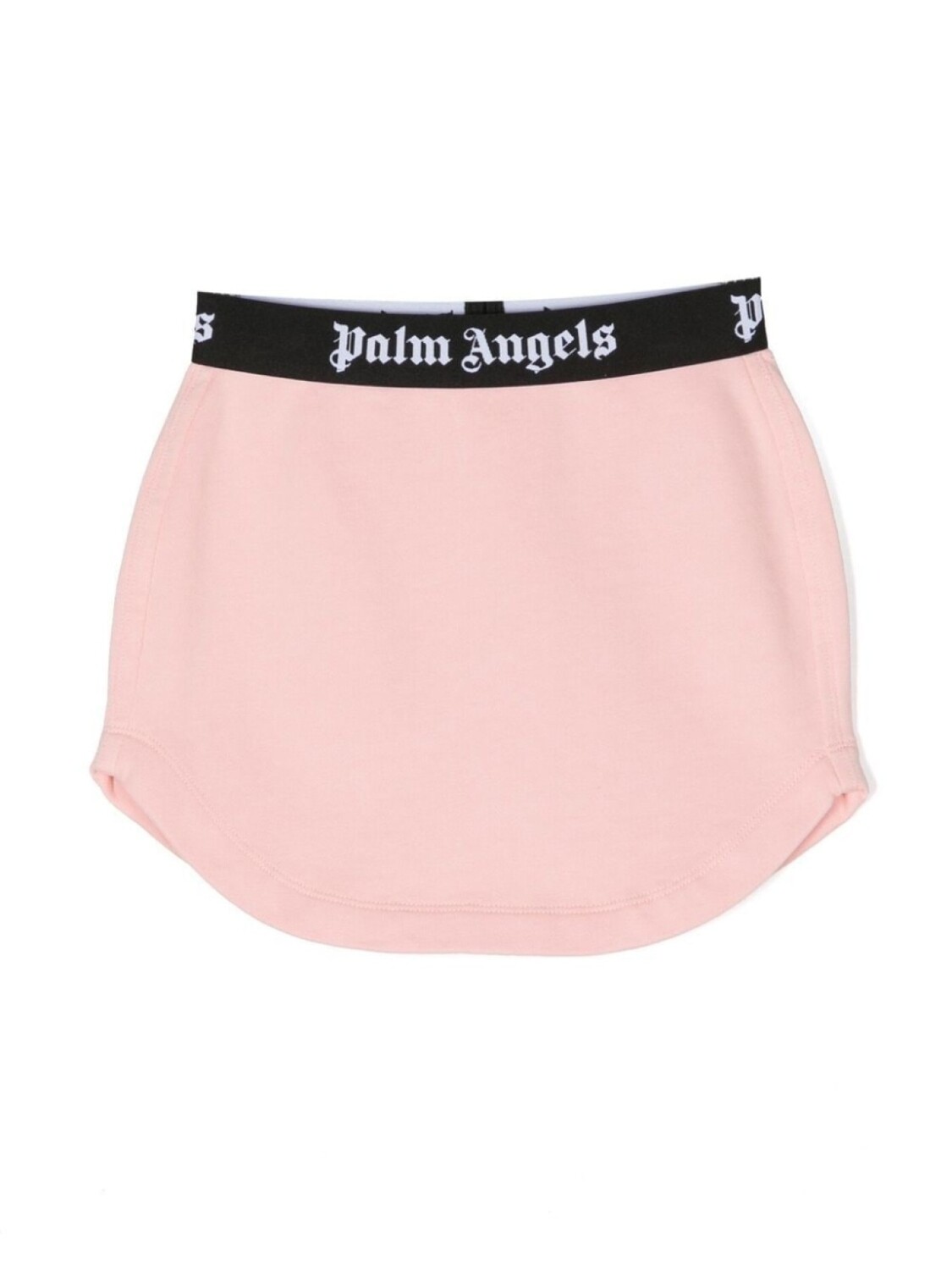 

Palm Angels Kids юбка с логотипом, розовый