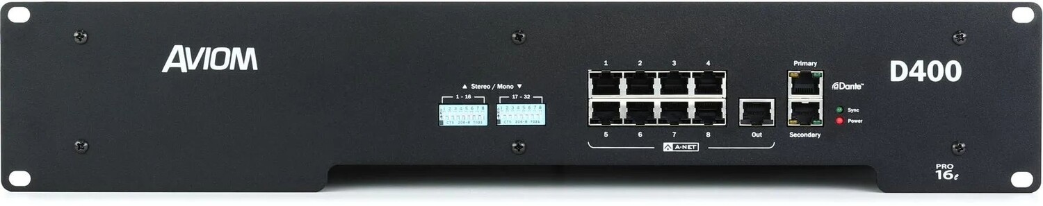 

Aviom D400-Dante Дистрибьютор A-Net