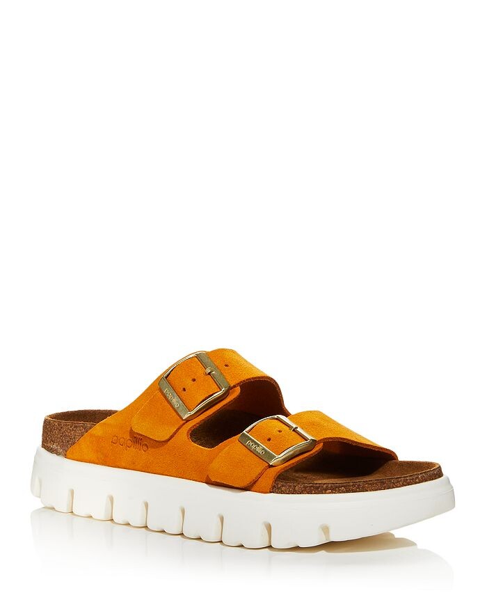

Женские массивные шлепанцы Arizona с пряжками Birkenstock