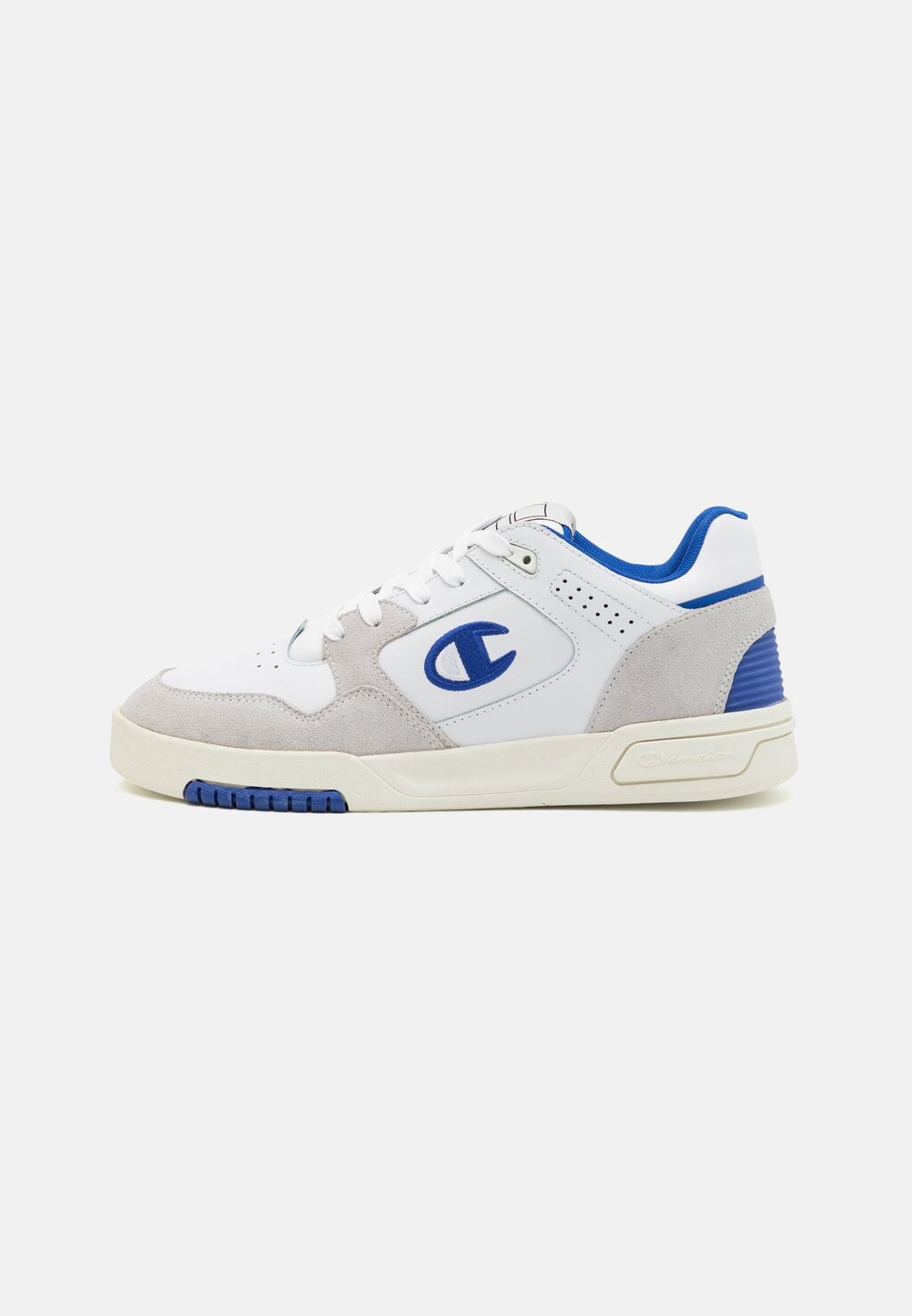 

Баскетбольные кроссовки Z80 Low Suede Champion, цвет white/royalblue