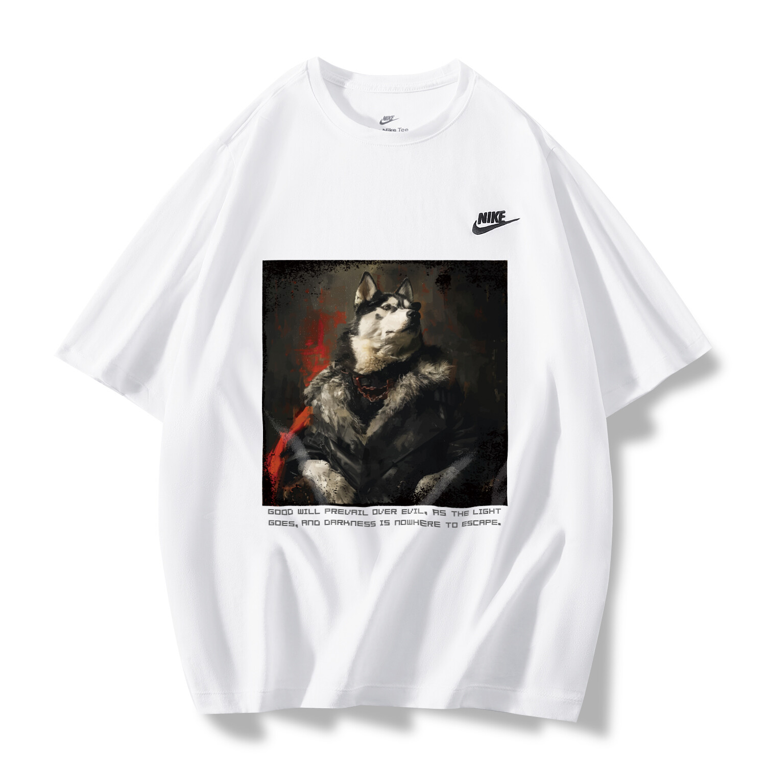 

Футболка унисекс белая Nike, белый
