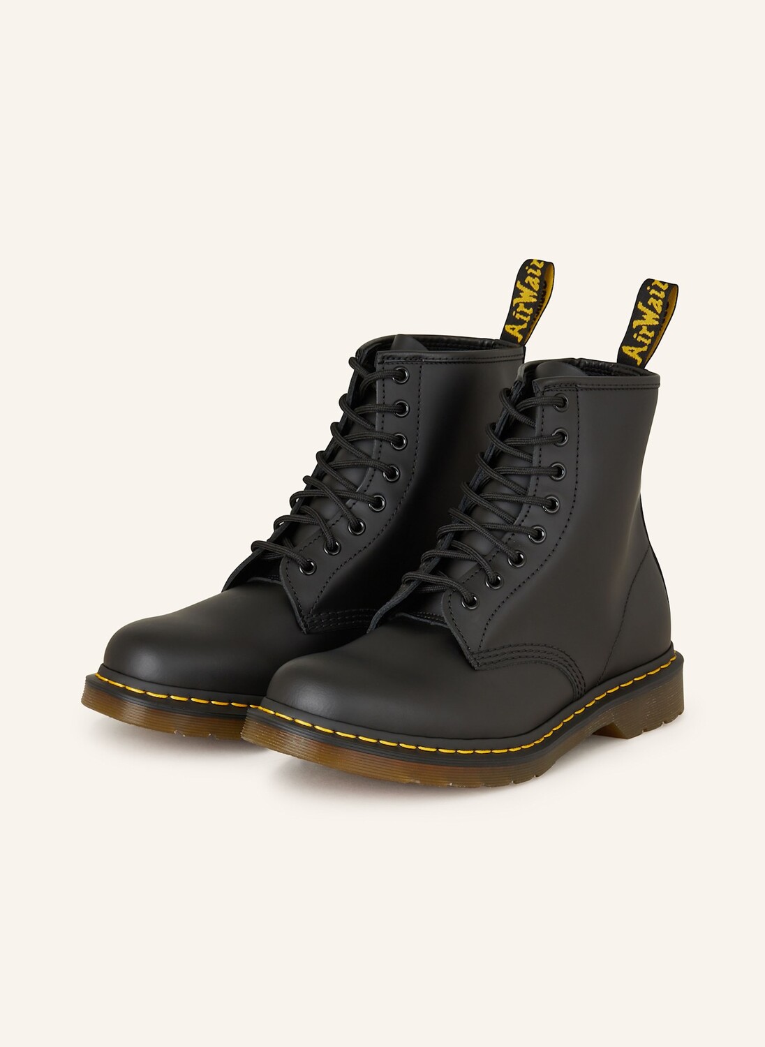 

Ботинки на шнуровке 1460 Dr. Martens, черный