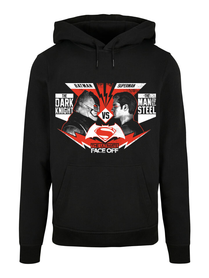

Пуловер F4NT4STIC Basic DC Comics Batman v Superman Off, черный