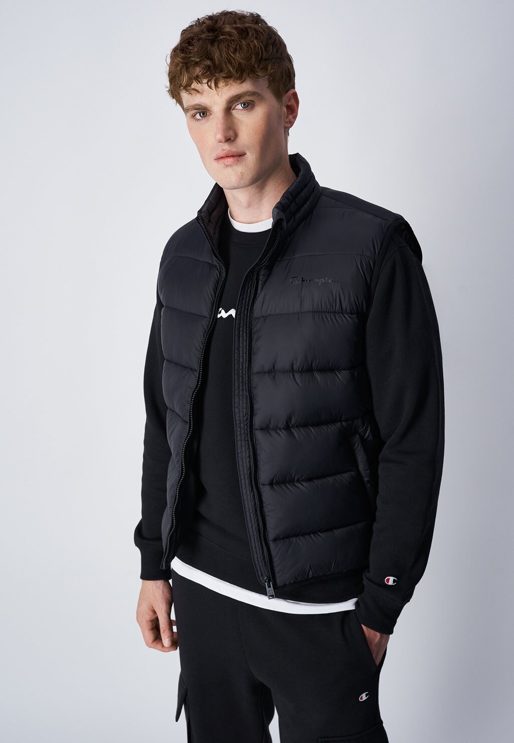 

Жилет Champion LIGHT, цвет black and dark grey