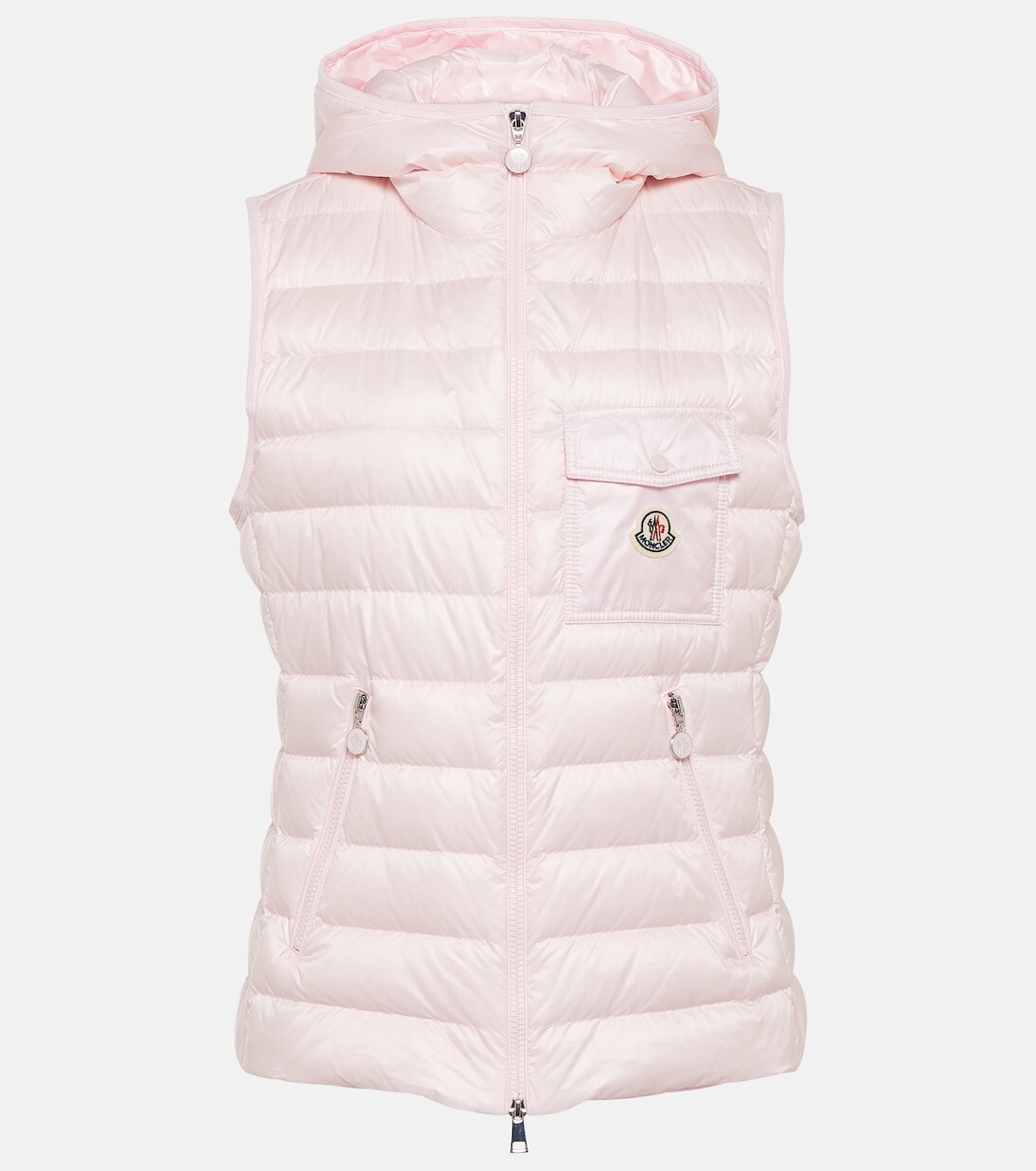 цена Пуховик glygos Moncler, розовый