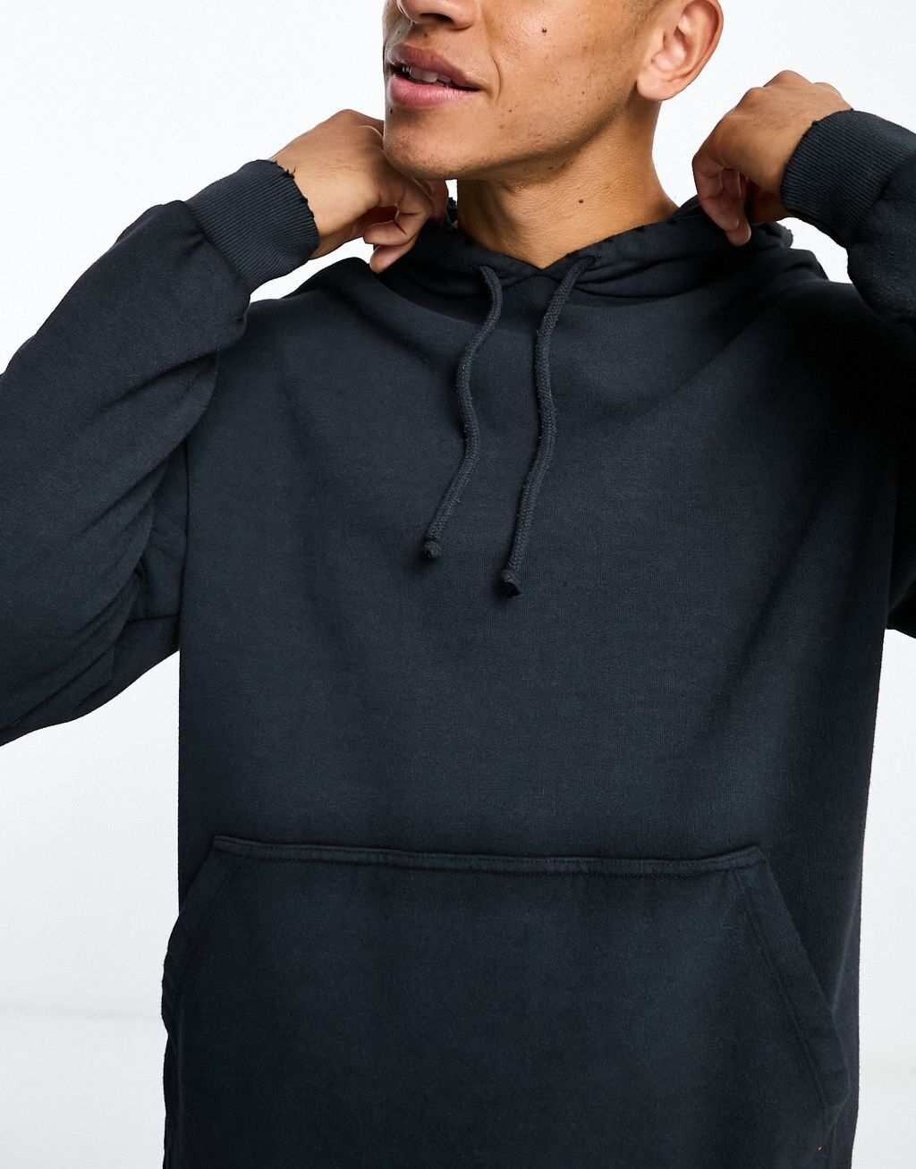 

Темно-серая худи на лодочке ASOS 4505, Серый
