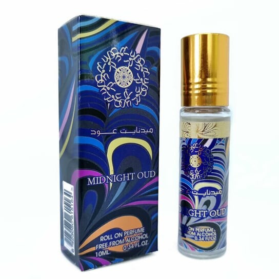 Духи в масле, 10 мл Ard Al Zaafaran, Midnight Oud арабские масляные духи midnight oud ard al zaafaran 10 мл