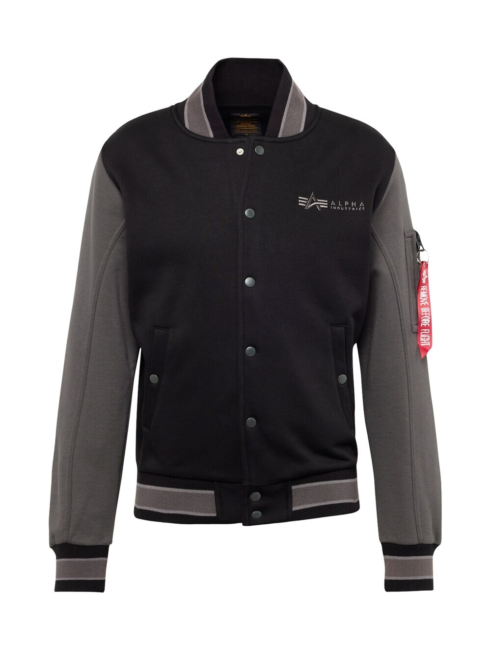 

Толстовка на молнии Alpha Industries, черный