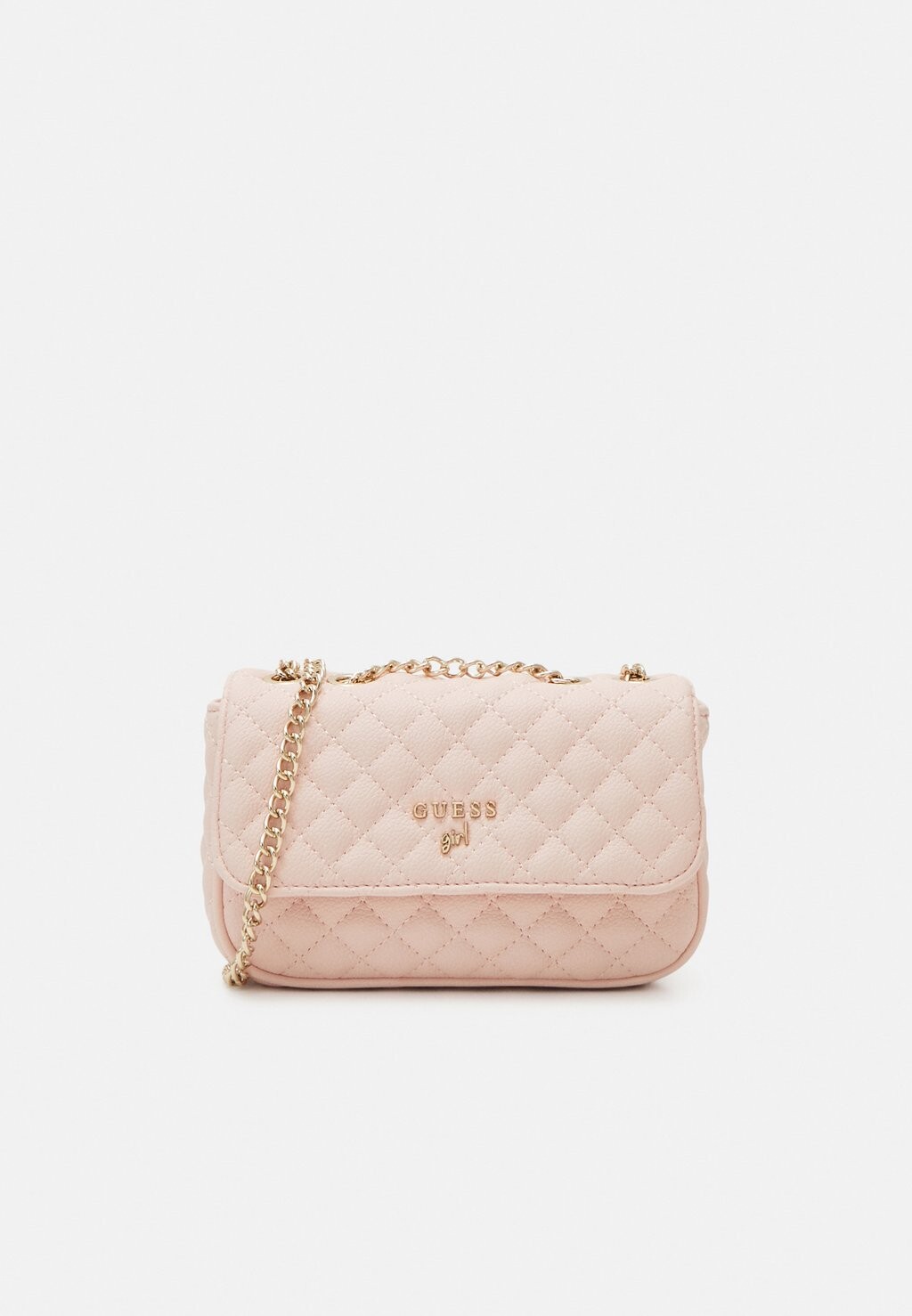 

Сумка на плечо JUNIOR MINI CONVERTIBLE CROSSBODY UNISEX Guess, цвет peach creme