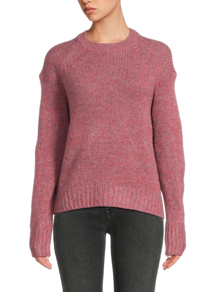Кашемировый шерстяной свитер Kyra 360 Sweater, фуксия