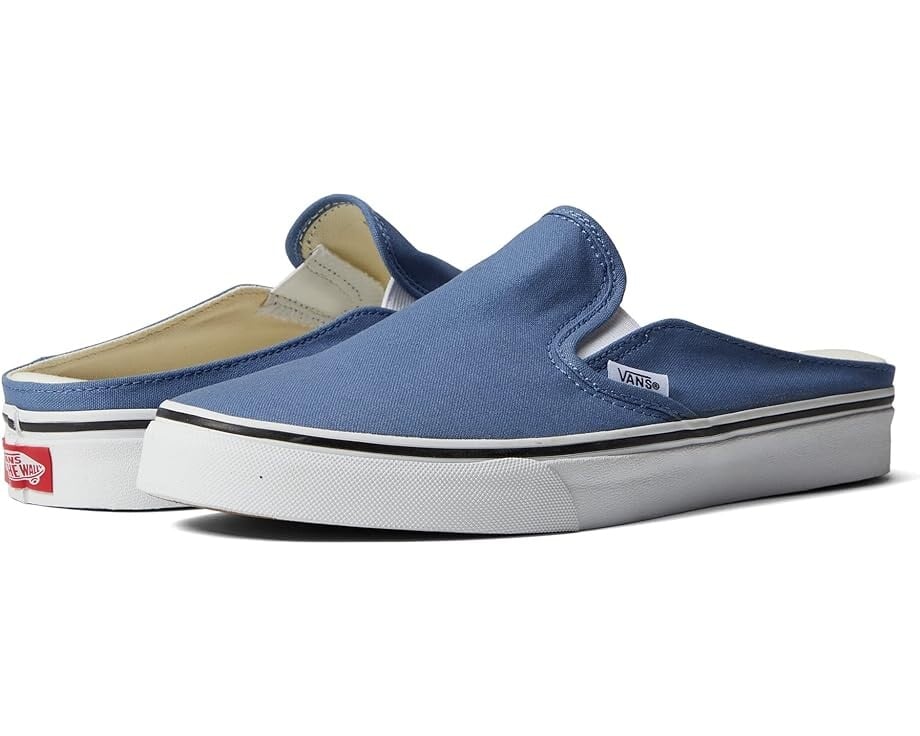 

Кроссовки Vans Classic Slip-On Mule, цвет Moonlight Blue/True White