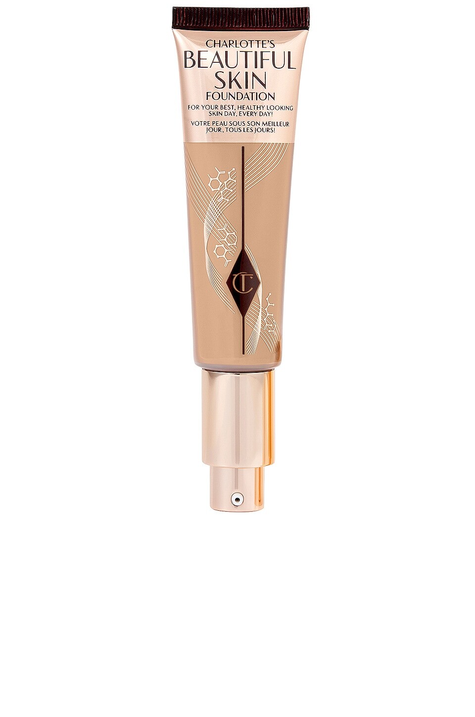 Основа Charlotte Tilbury Charlotte's Beautiful Skin Foundation, цвет 6 Cool charlotte tilbury тональное средство beautiful skin 7 cool