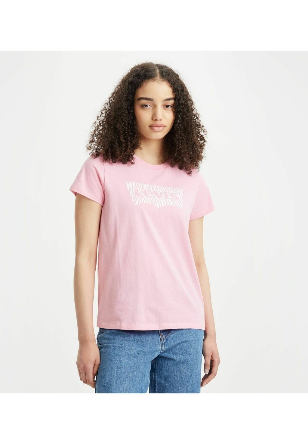

Футболка с принтом Levi's, Розовый