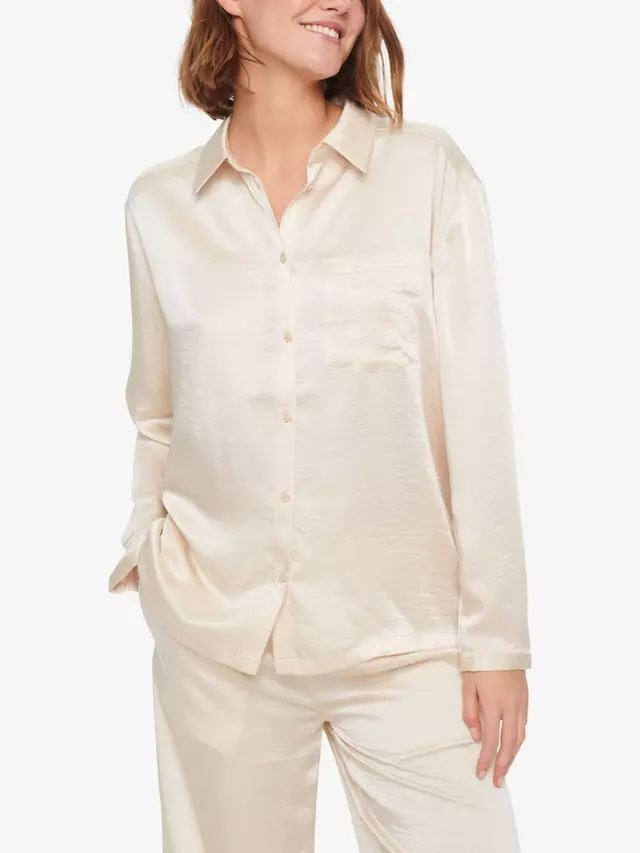 

Рубашка Saint Tropez Dinne Satin, цвет summer/sand