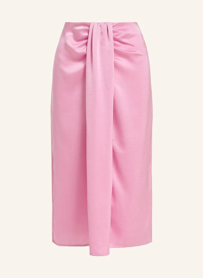 Атласная юбка fondue Essentiel Antwerp, розовый essentiel antwerp мини юбка