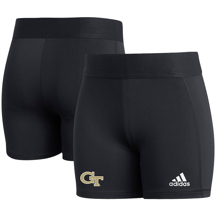 

Шорты adidas Georgia Tech Yellow Jackets, черный