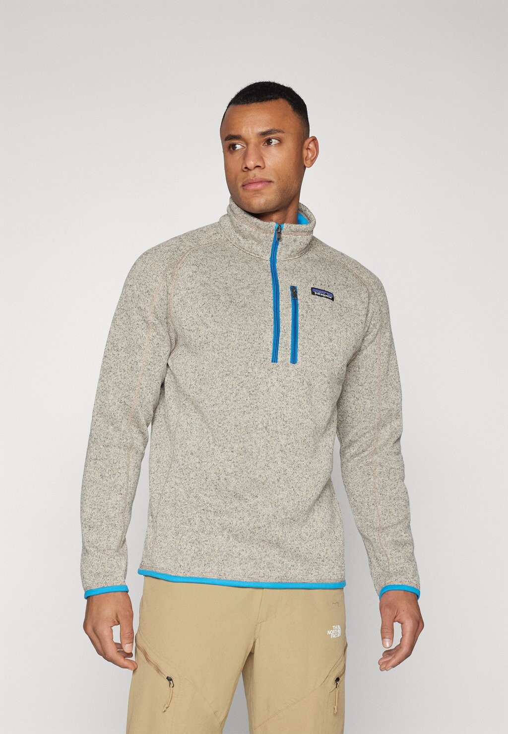 

Флисовый свитер BETTER SWEATER ZIP Patagonia, цвет oar tan/vessel blue