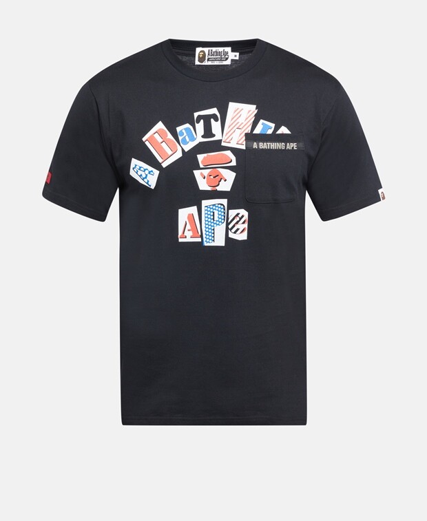 

Футболка A Bathing Ape, черный