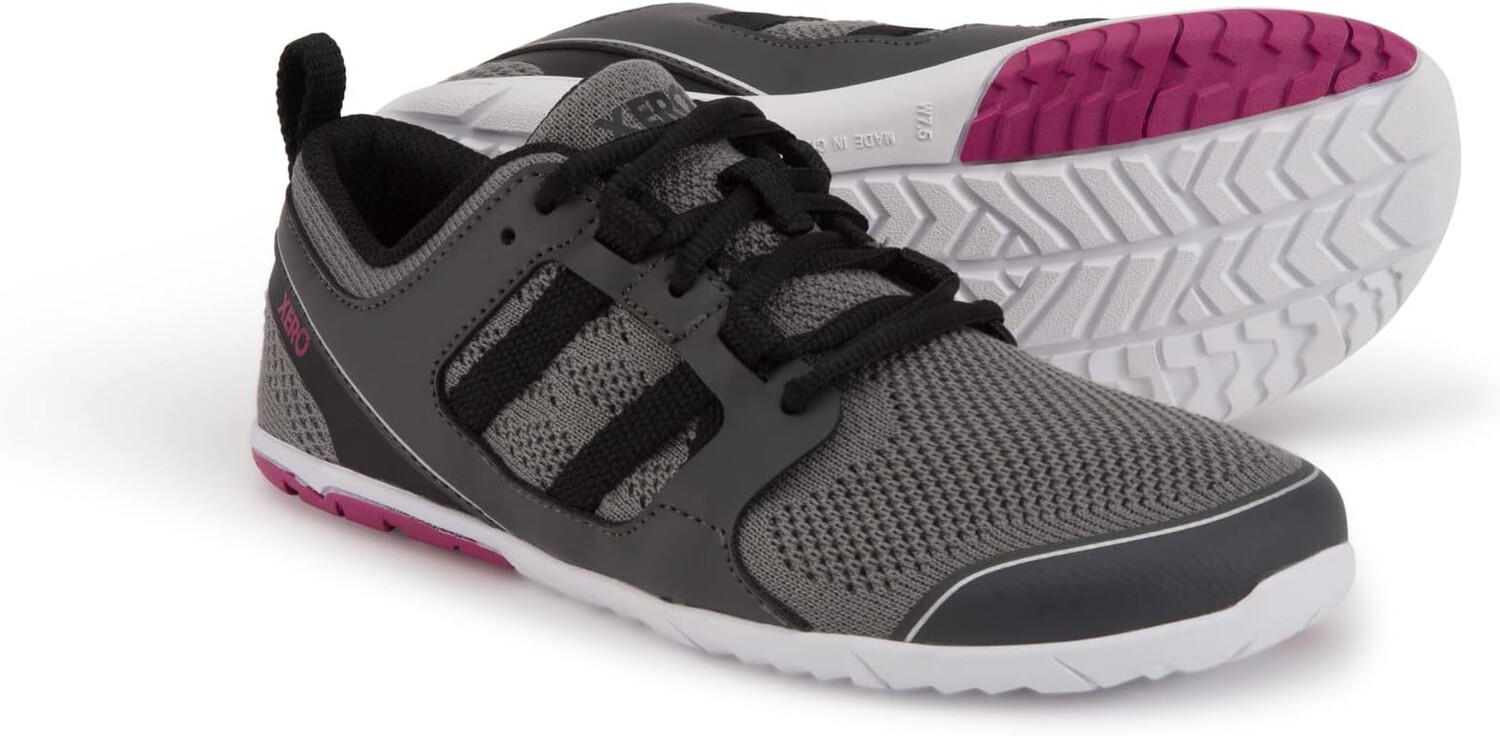 

Кроссовки Zelen Xero Shoes, цвет Steel Gray/Fuchsia